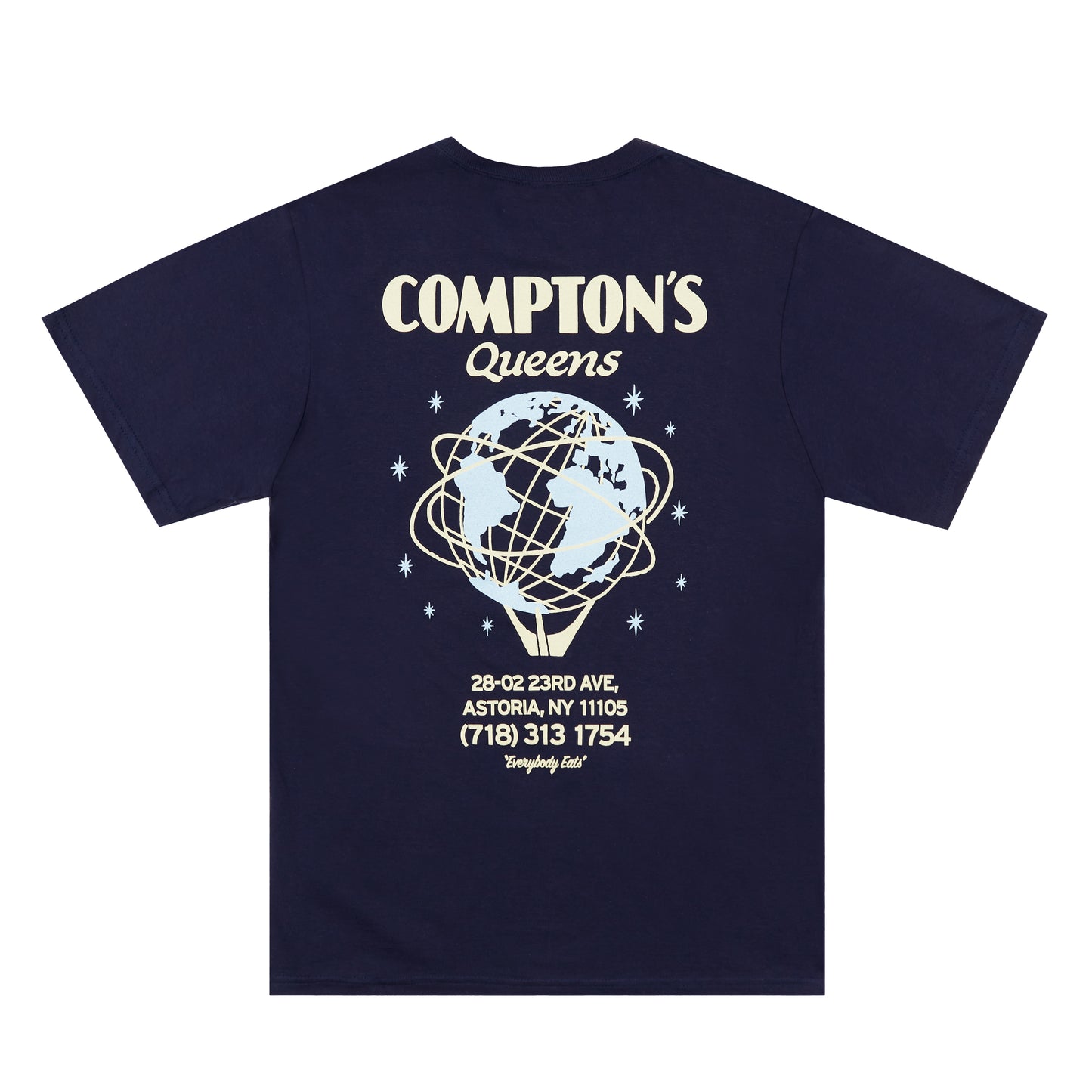 Queens '23rd Ave' Tee (Navy)