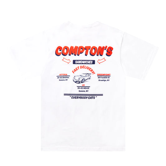COMPTON'S DELIVERY TEE
