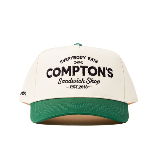 Snapback (White/Green)